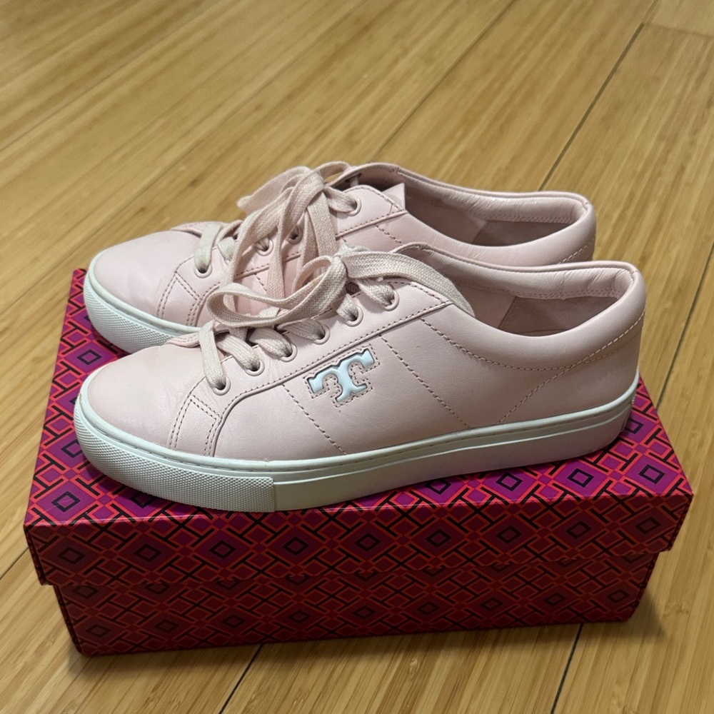 Tory Burch Light Pink Sneakers